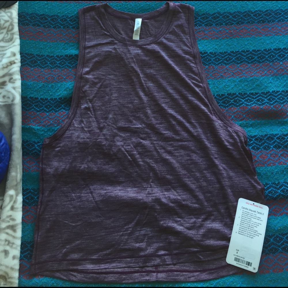 Lululemon cardio squad tank
