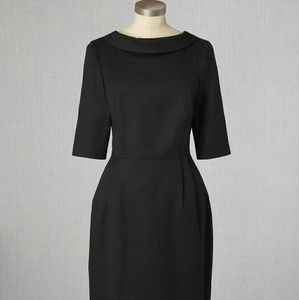 Boden Wardour Black Dress