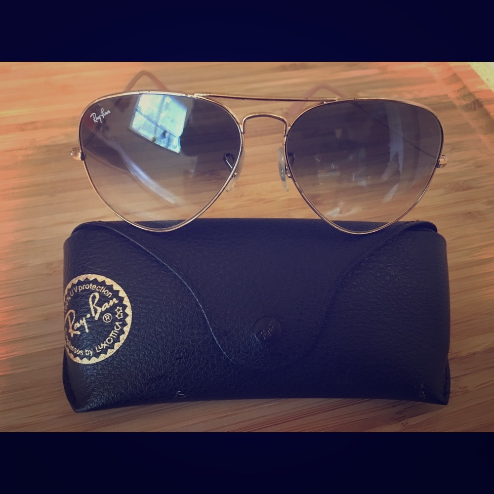 Ray Ban aviator sunglasses