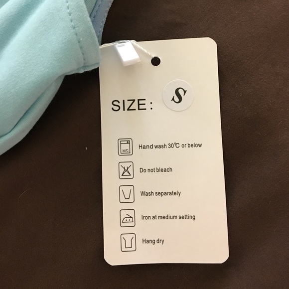 BABY BLUE A-line DRESS 👗 - Picture 2 of 3