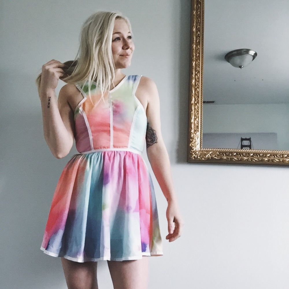 Dreamy Rainbow Dress 🍭