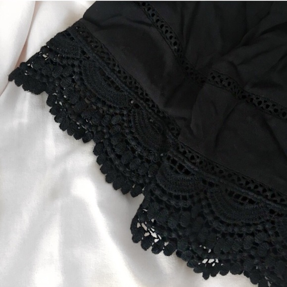 NWOT Black Lace Skirt Aeropostale 🌺 NEVER WORN - Picture 3 of 5