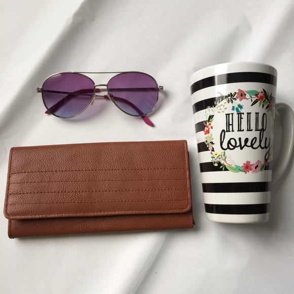 Handbags - Brown Cognac Wallet! New!