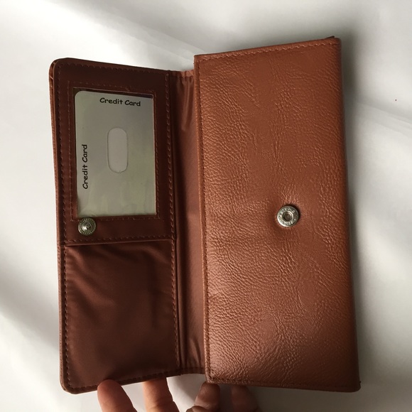 Brown Cognac Wallet! New! - Picture 3 of 5