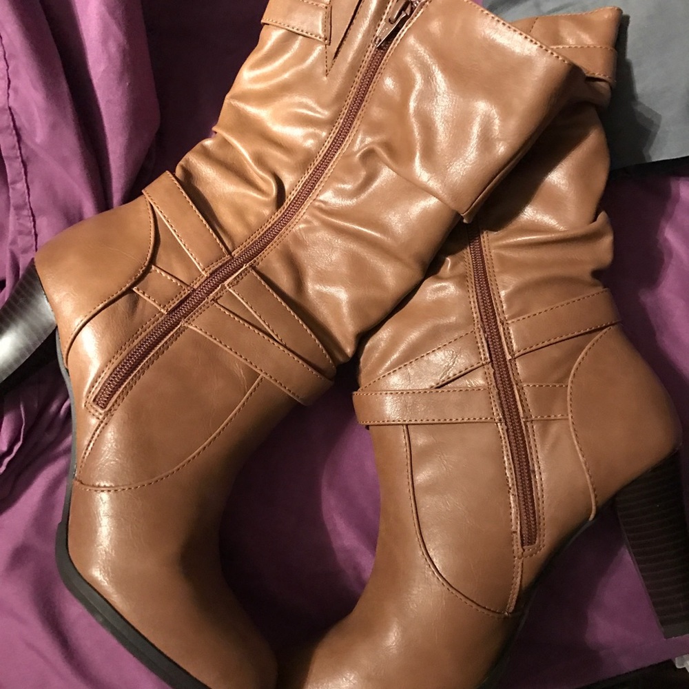 Brown boots