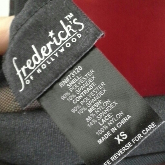 Women's Fedricks of Hollywood Red Dress Size XS - Picture 8 of 8