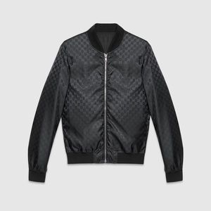 Gucci Jacquard Reversible Bomber Jacket