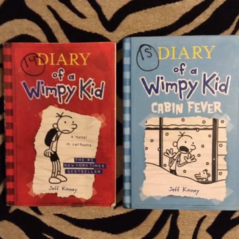 Diary of a wimpy kid books