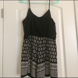 Black and White Romper