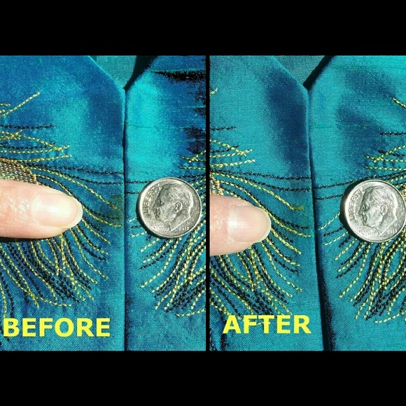 Peacock Teal Silk Trophy/Cocktail/Party Jacket - Picture 5 of 7