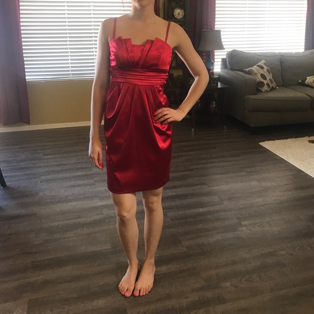 B•Wear100 satin cocktail dress