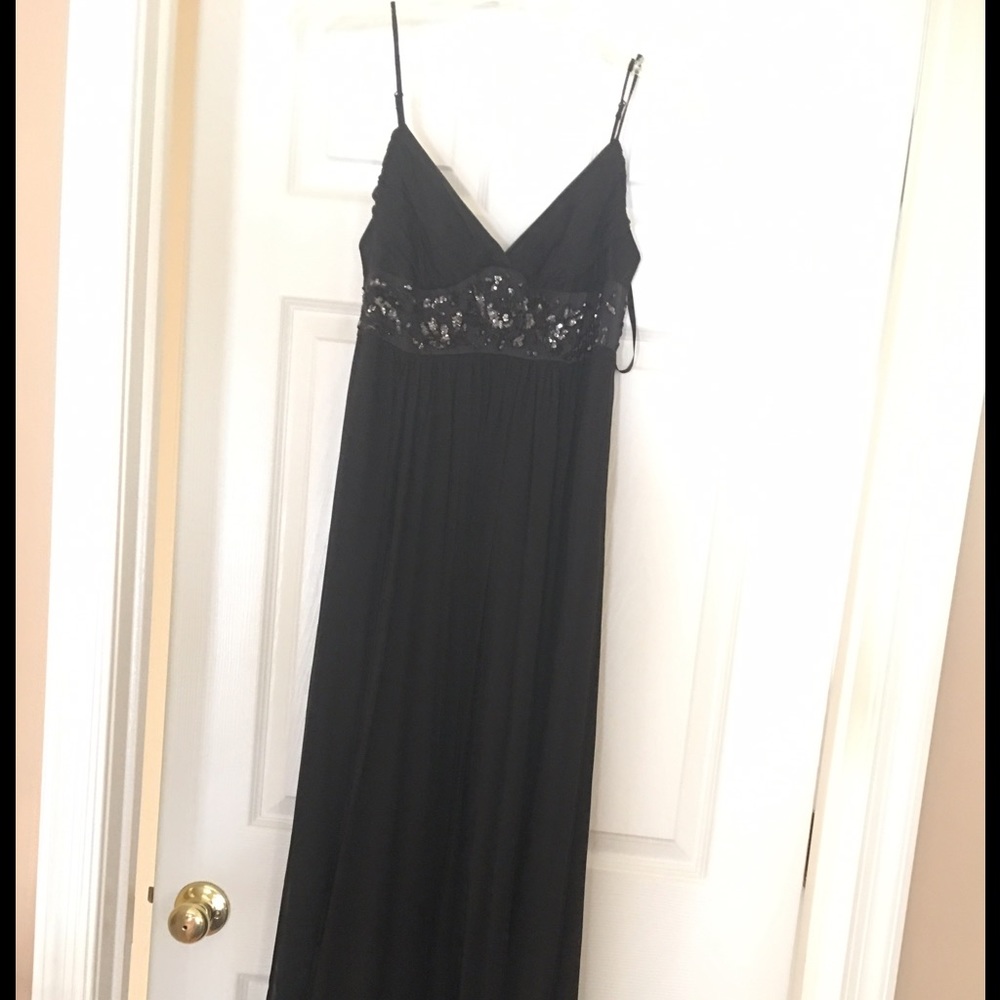 BCBG Woven Chiffon Dress