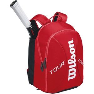 Wilson Tour Small Backpack Red Molded