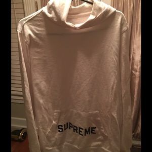 2007 Supreme Pocket Logo Hoodie