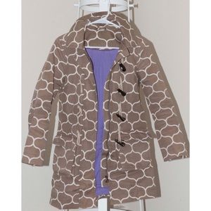 BODEN HOODED TRENCH COAT // Size 2