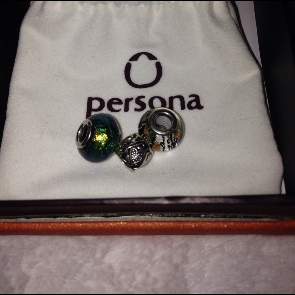 Charm bracelet beads from piercing pagoda