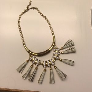 Stella & Dot Tribal Tassle Necklace