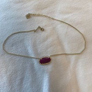 ~purple KENDRA SCOTT dylan style necklace~