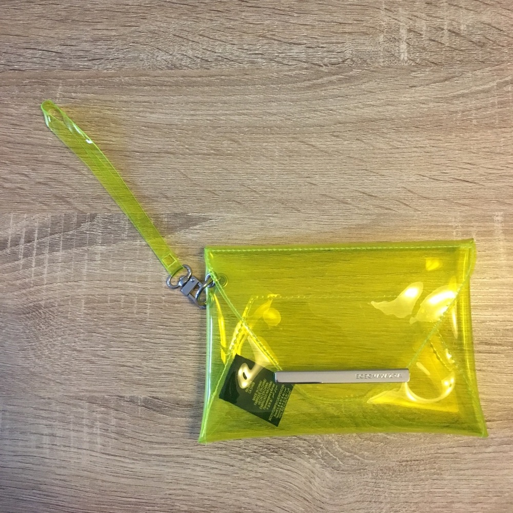 BCBGMAXAZRIA Neon Wristlet