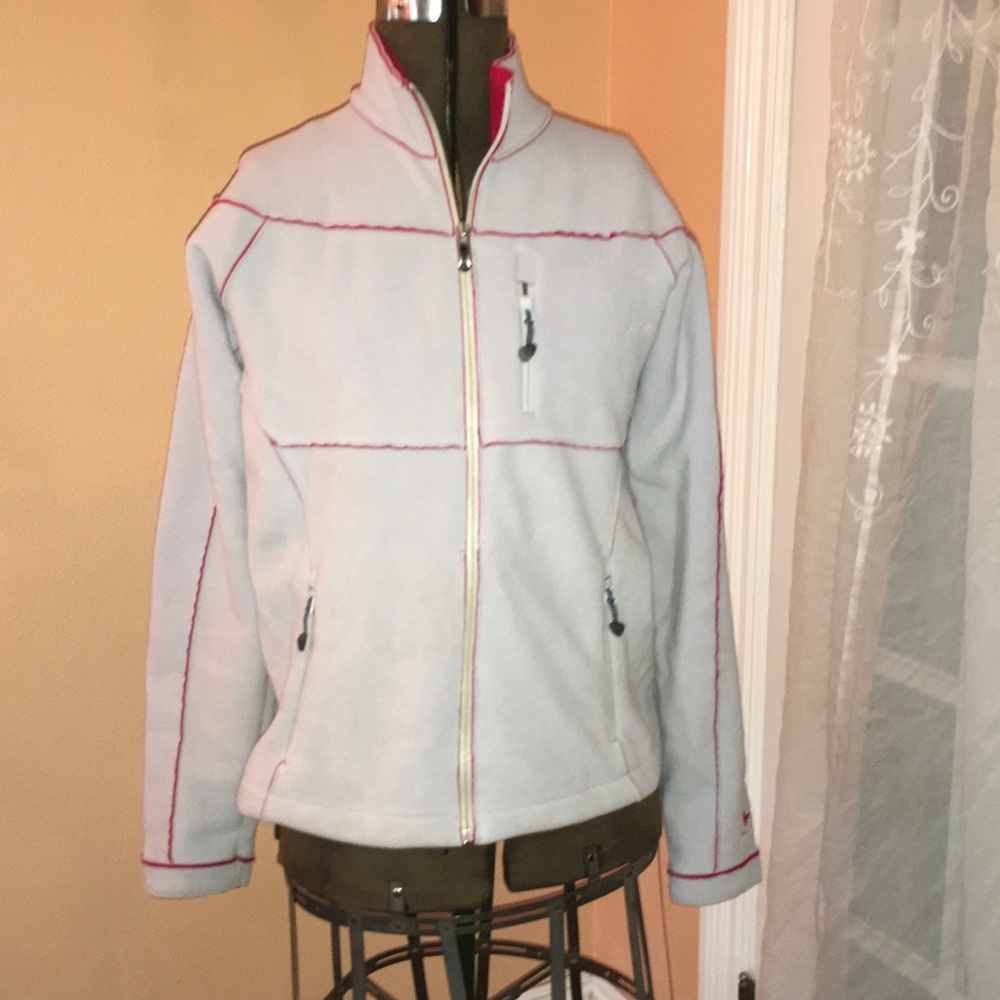Helly Hansen zip-up fleece jacket size medium.