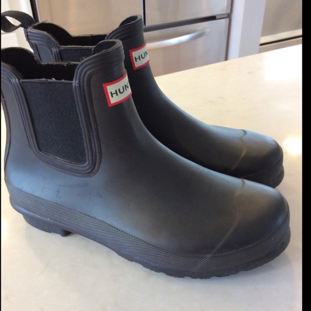 Hunter Chelsea Boots Size 9