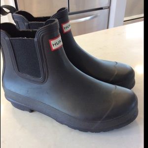 Hunter Chelsea Boots Size 9