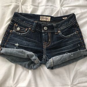 MEK denim shorts