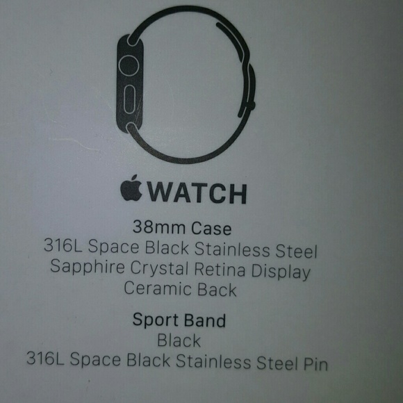 NOT FOR SALE Apple Watch 38mm main image 2