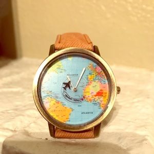 Brand new world map watch