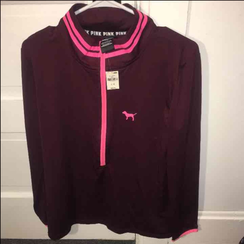 PINK Ultimate Half Zip L