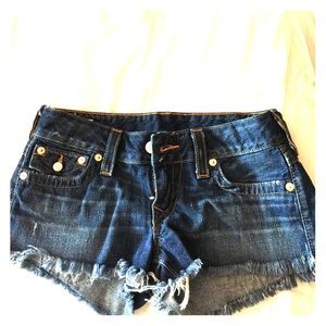 True Religion Jean Shorts