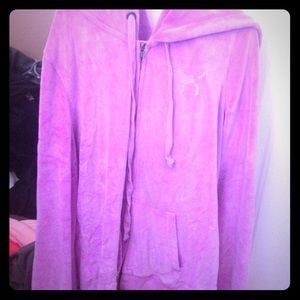 Pink hoodie