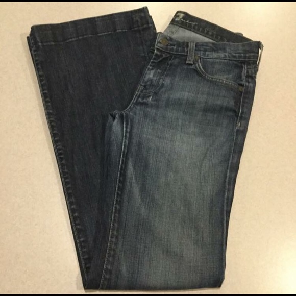 28 x 33 7FAM Dojo jeans with Crystal chain pockets - Picture 2 of 2