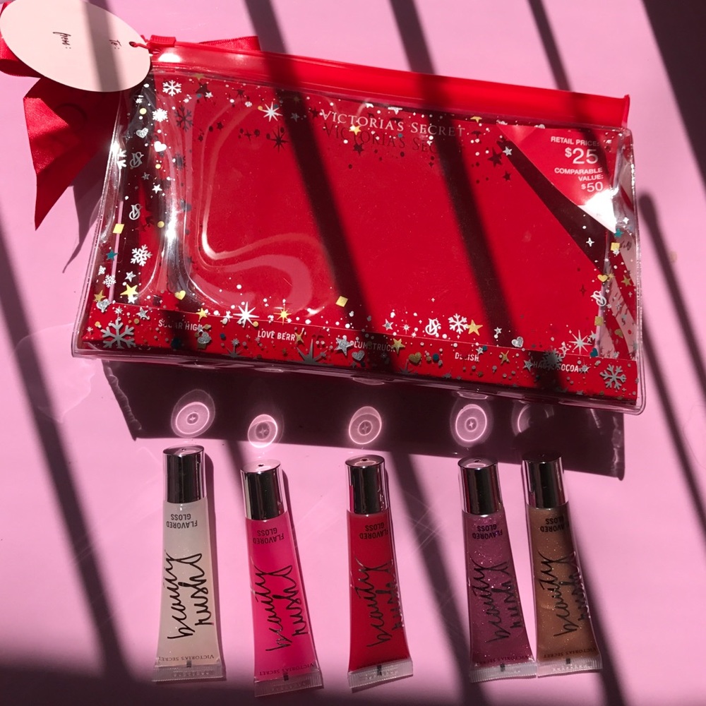 Victoria Secret Lipgloss and Bag