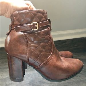 ‼️more pics added Rustic Brown Booties‼️