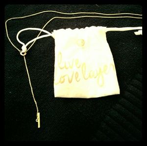 Adjustable lariat necklace