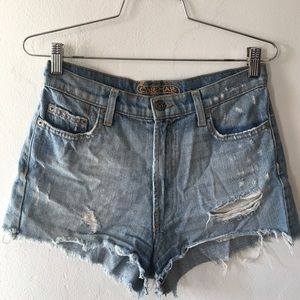 Carmar High waisted Denim Shorts