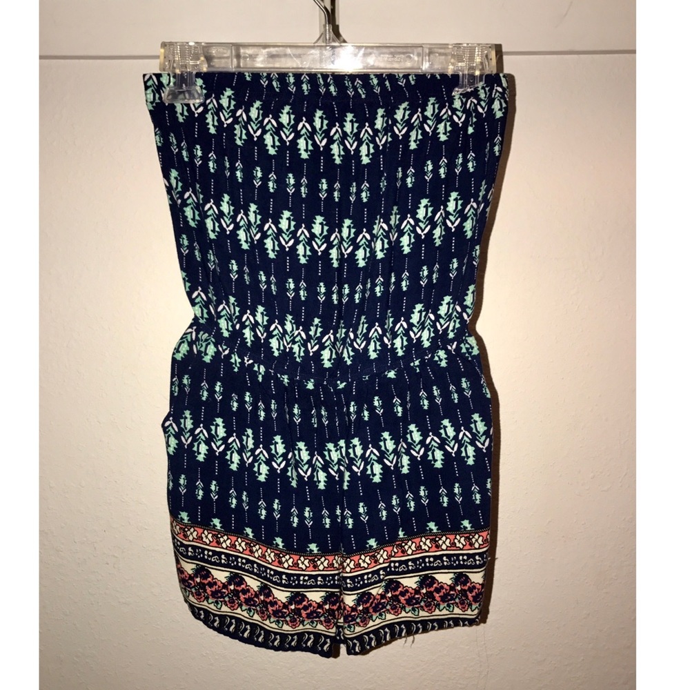 E&M Tribal Print Romper