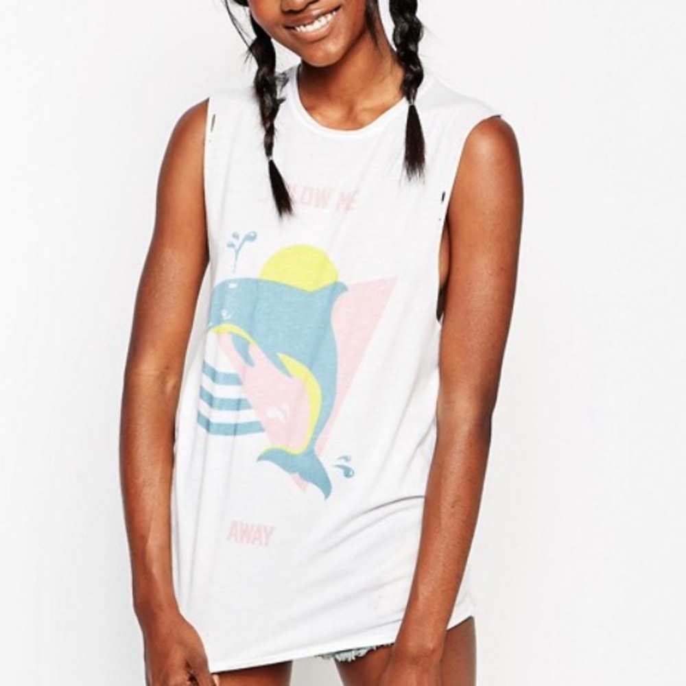 THE LAUNDRY ROOM BLOW ME AWAY MUSCLE T-SHIRT