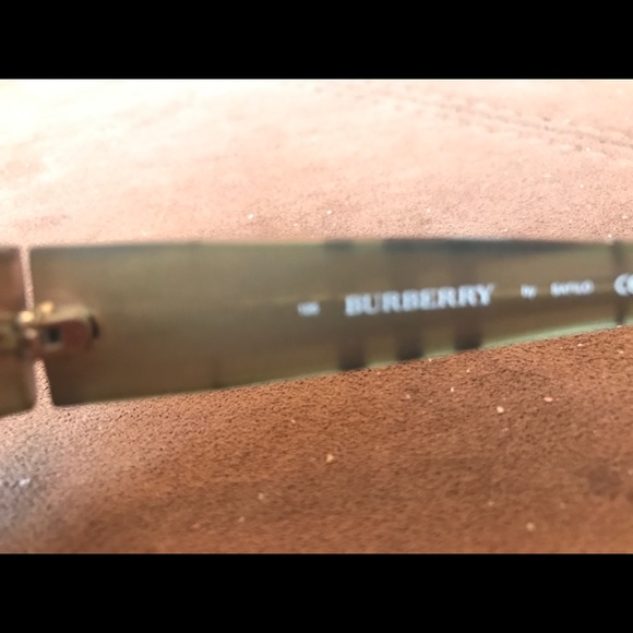 Burberry prescription brown tinted sunglasses