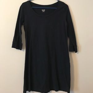 Little black tshirt dress