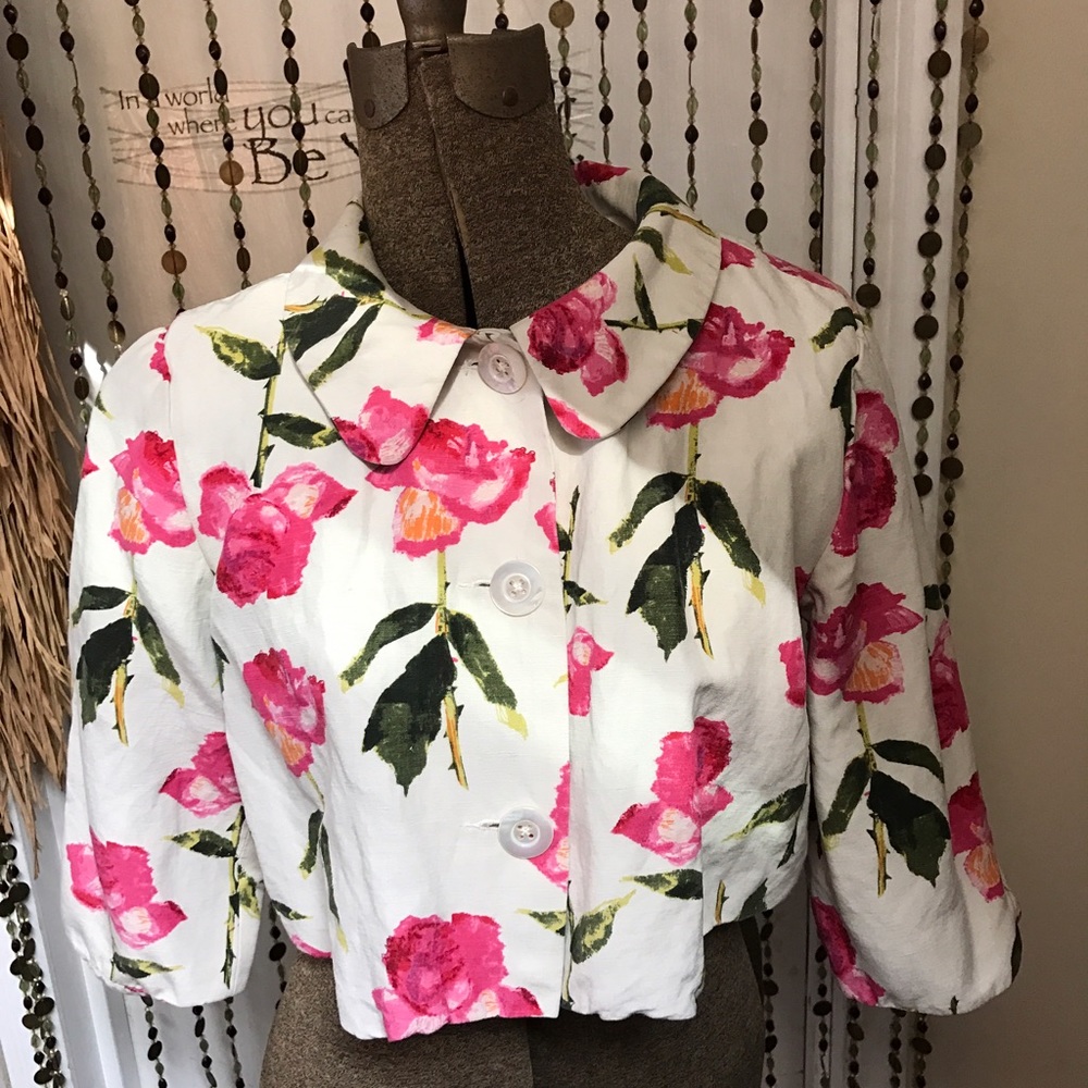 Floral Blazer