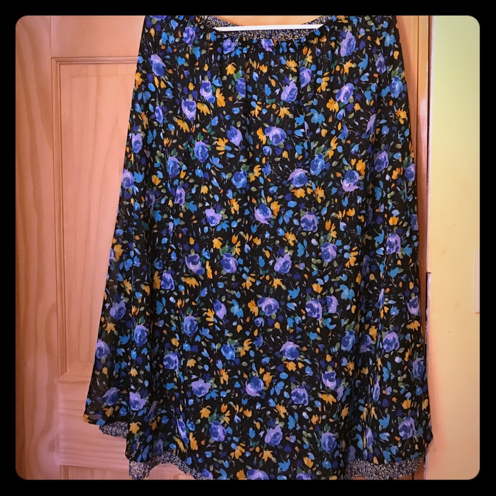 Chiffon skirt