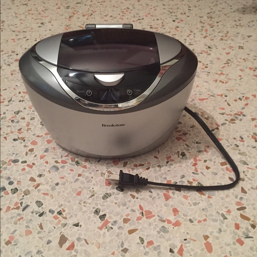 Brookstone Ultrasonic Jewelry Cleaner