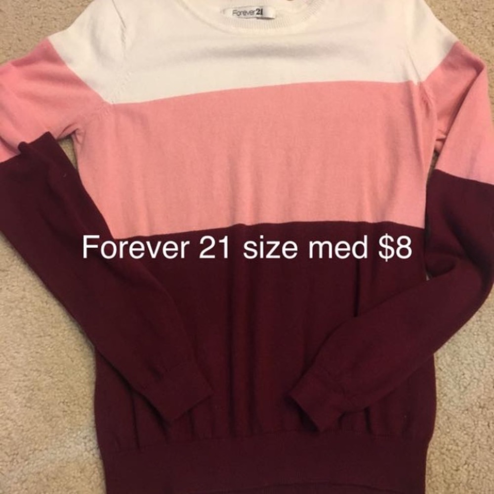 Women's striped sweater