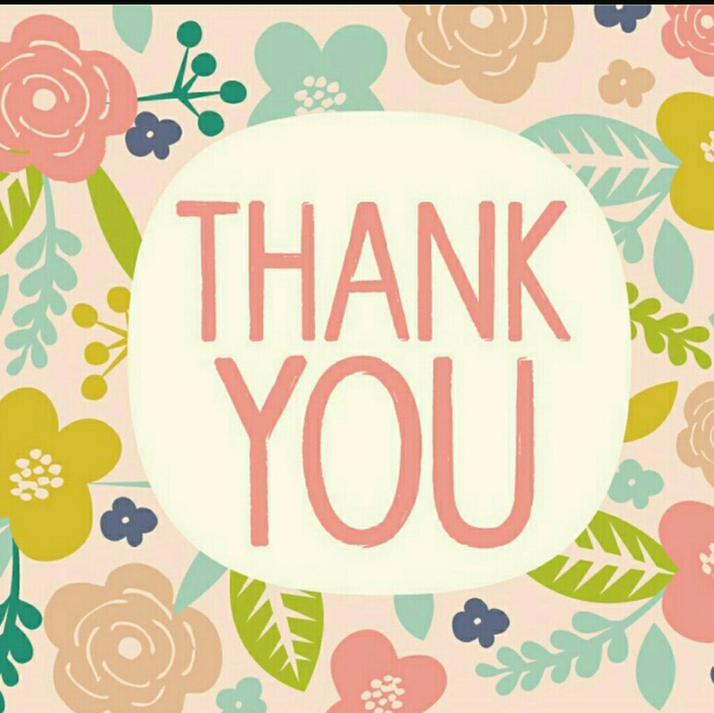 A big ol' thanks!