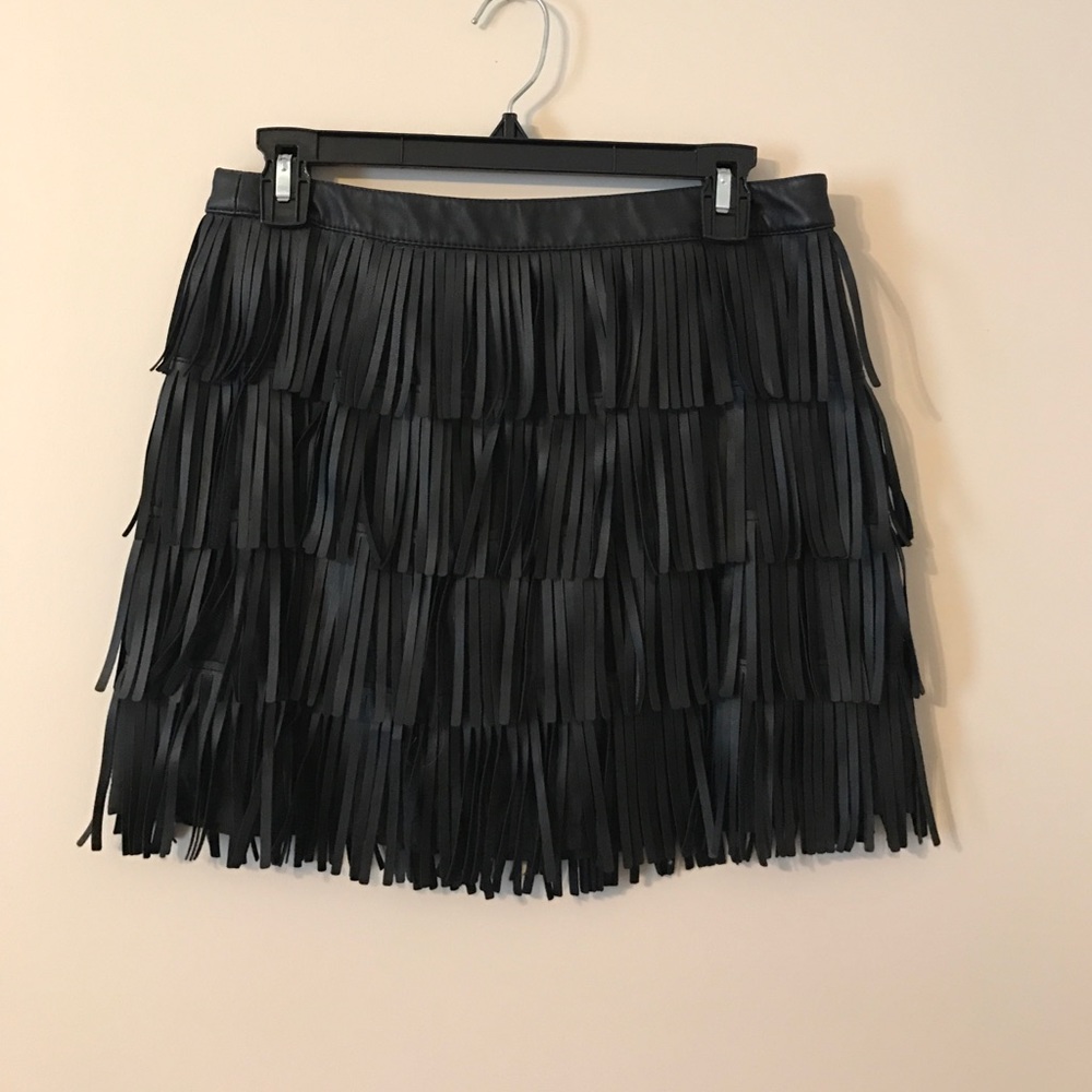 Fringe skirt