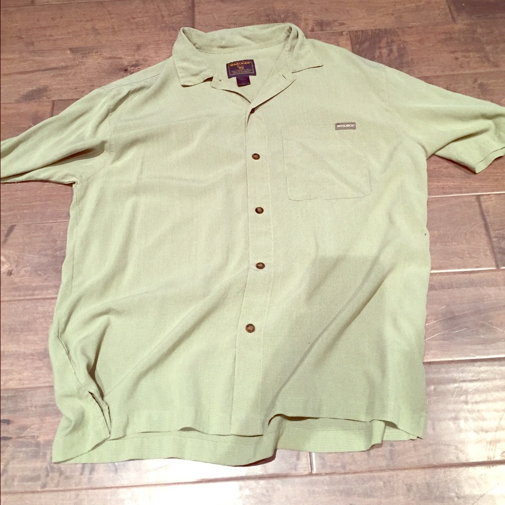 Woolrich Short Sleeve Button Up