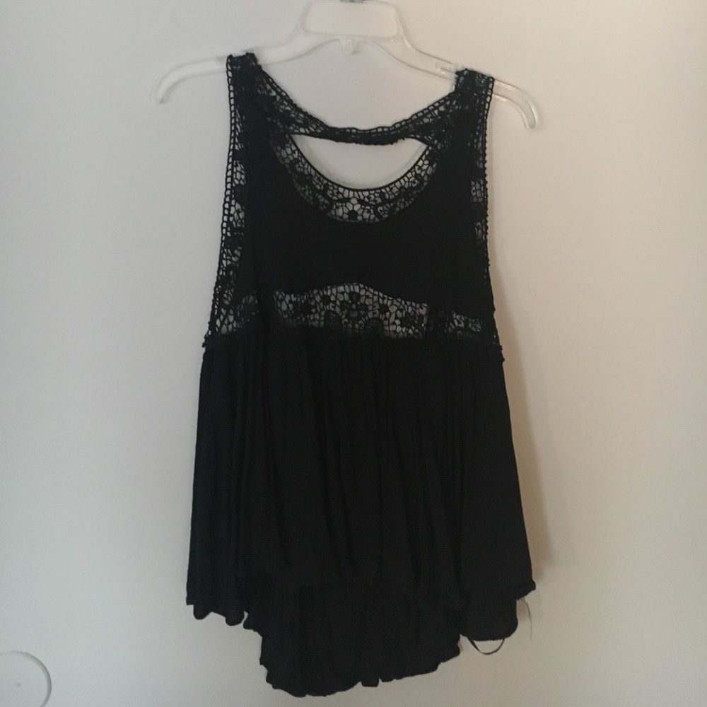 Lace tank top