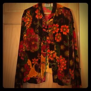 Chico's Vintage Velvet Jacket